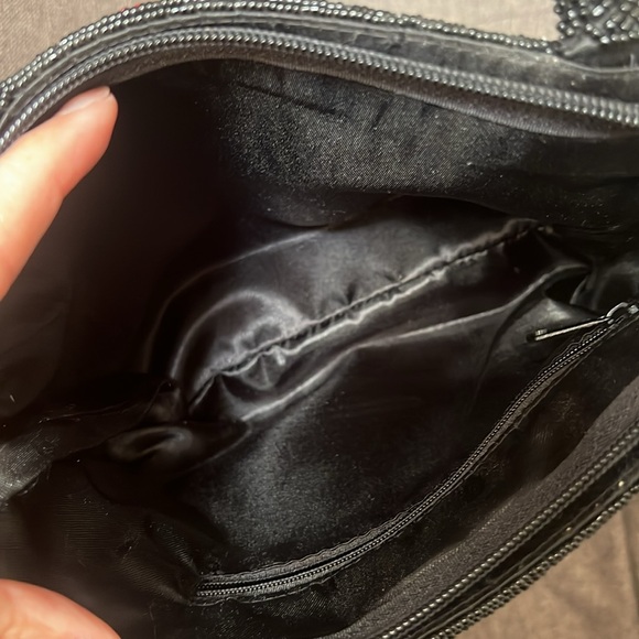 RARE Vintage SEED BEADED COCA COLA Top Handle Bag - Picture 10 of 15